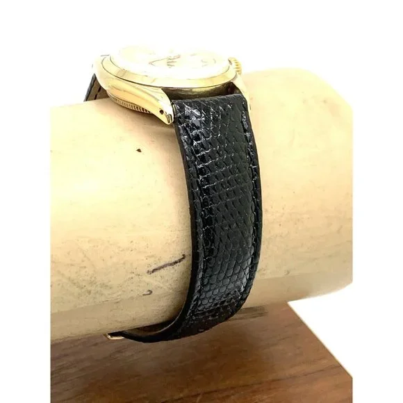 Rolex Oyster Perpetual Women's Watch Vintage Swiss Automatic 14k Gold Case - Picture 12 of 14